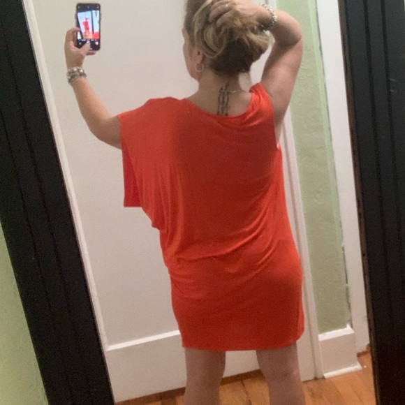 Orange party dress - Picture 5 of 6